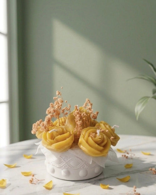 Candle Bouquet – A Gift of Warmth & Love
